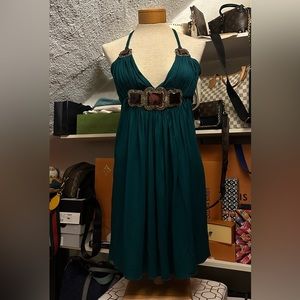 SKY green dress Small